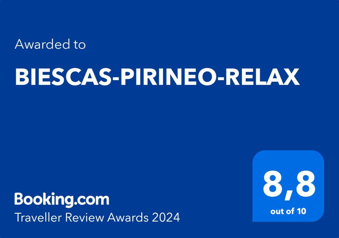 Biescas-Pirineo-Relax Apartment Exterior photo